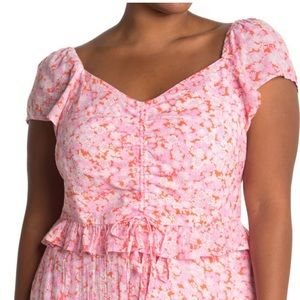 NWT Abound Cinch Front Guazy Top (Plus Size)